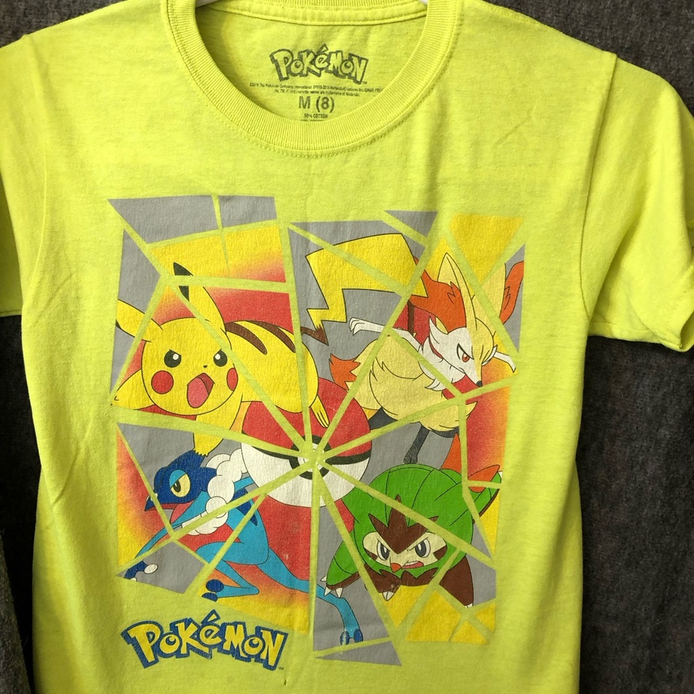 Kids Graphic T-Shirt - Yellow